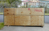 12-foot long crate