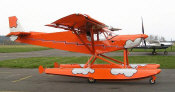 STOL CH 701 equipped with custom amphibious floats