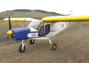 STOL CH 701 operating from a dirt strip