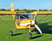 STOL CH 701 with the domed bubble doors