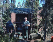 Bob Jones at his fly-in Moose Camp.
