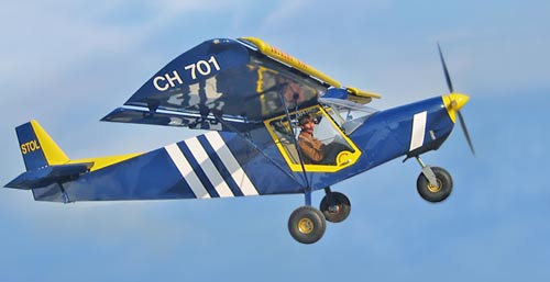 STOL CH 701 with the Bubble Doors