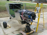 Installing the custom Suzuki 1.3 engine to the Zenith 701