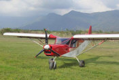 STOL CH 701 operating on grass...