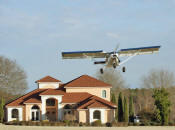 STOL CH 701 - front yard take-off