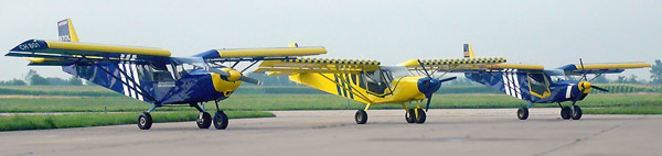 STOL CH 750 with the 801 and 701