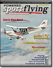 Powered SPORT FLYING magazine 11/13