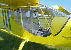 STOL CH 750 - seat backs removed