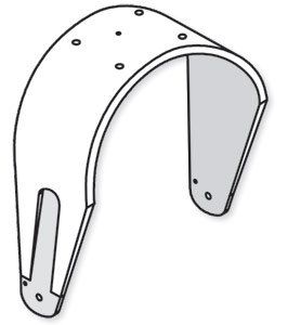 Nosewheel fork