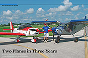 Two Planes in Three Years