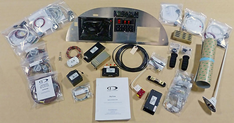Zenith CH 750 custom instrument panel kit