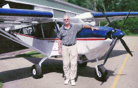Tom Faulkner (Berrien Springs, Michigan) with his STOL CH 801