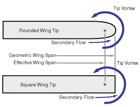 Figure 5 - Wing Tip Vortices