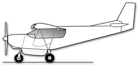 STOL CH 801 Side View, artists rendition of the optional baggage pod