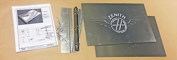 11x17 - 3-hole binder for the Zenith drawings