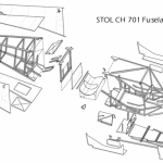 STOL CH 710 Fuselage Exploded Fuselage Design Zenith Aircraft Company